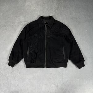 Pelle Pelle Full Zip Jacket Black - Size: XL